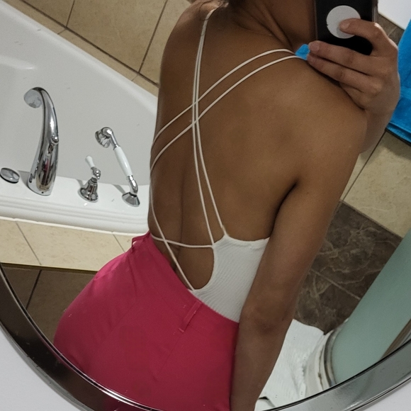 Garage white bodysuit / Bodysuit blanc Garage - Picture 2 of 10